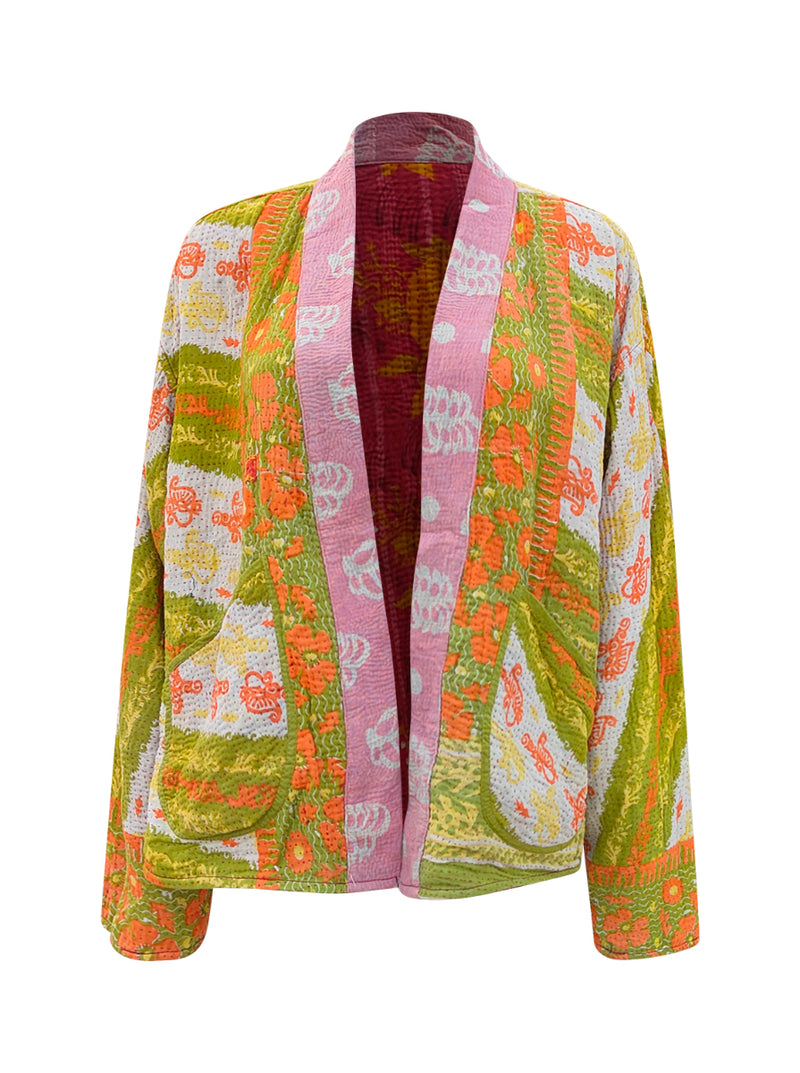 kantha vintage kimono seena