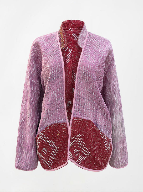 kantha vintage short jacket  noyonika (holi)