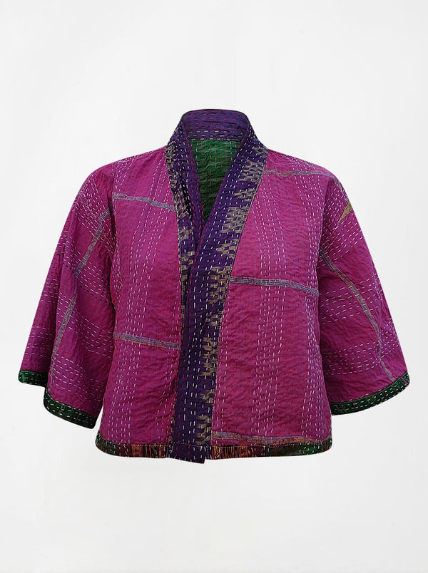 kantha vintage silk bolero ameesha (holi)