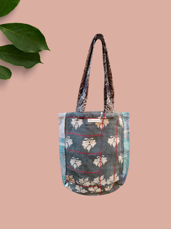 kantha vintage tote