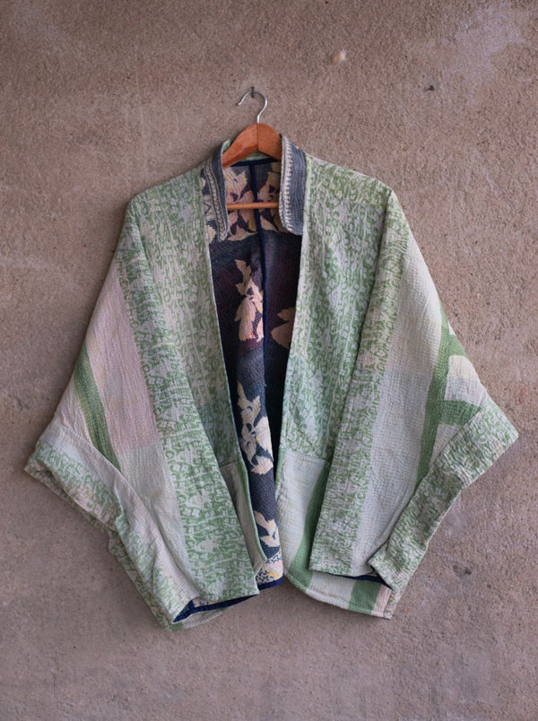 kantha vintage short jacket geet (anant)