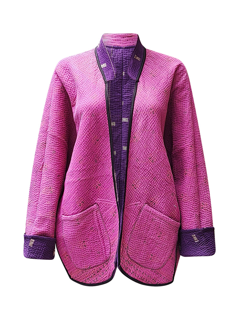 kantha vintage short jacket gufi