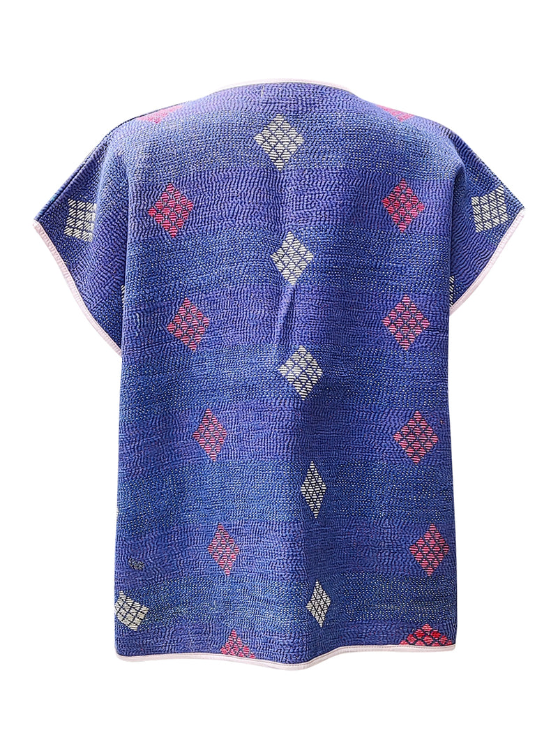 kantha reversible vest duvidha