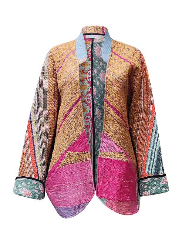 kantha vintage short jacket didda