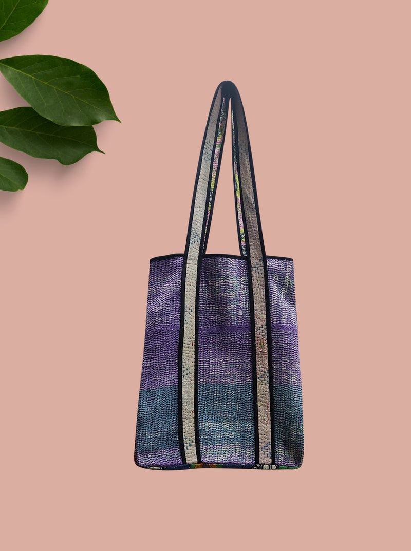 kantha vintage tote