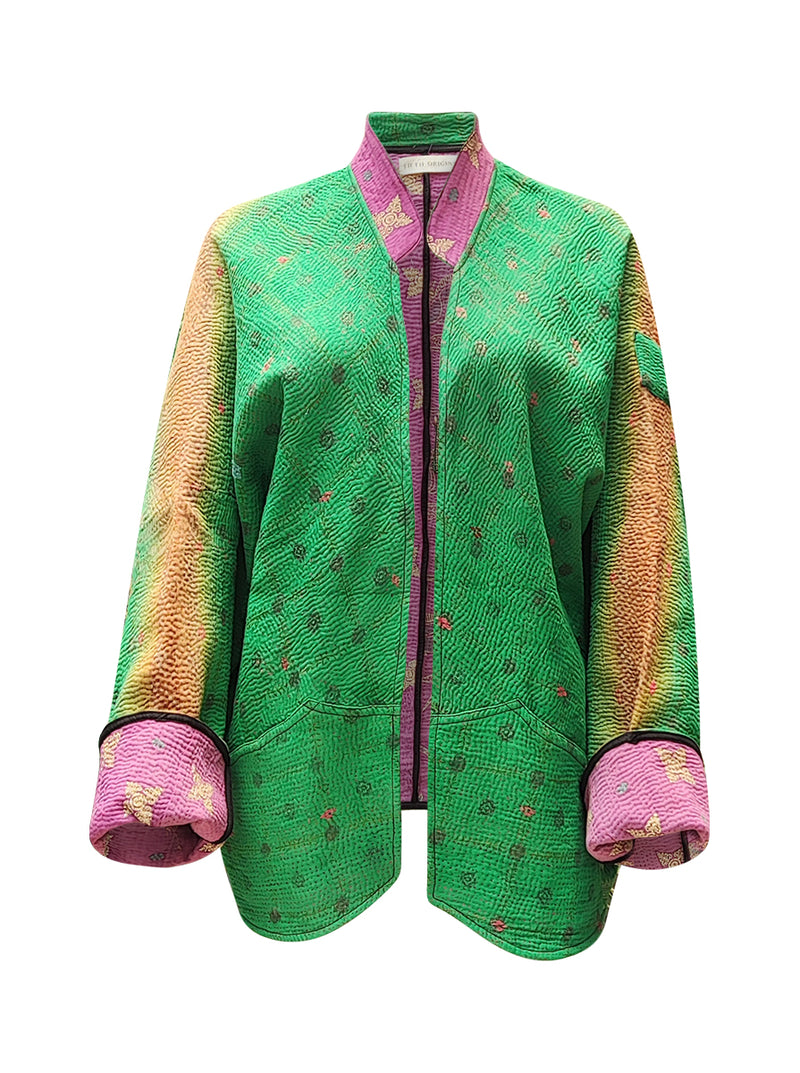 kantha vintage short jacket madana