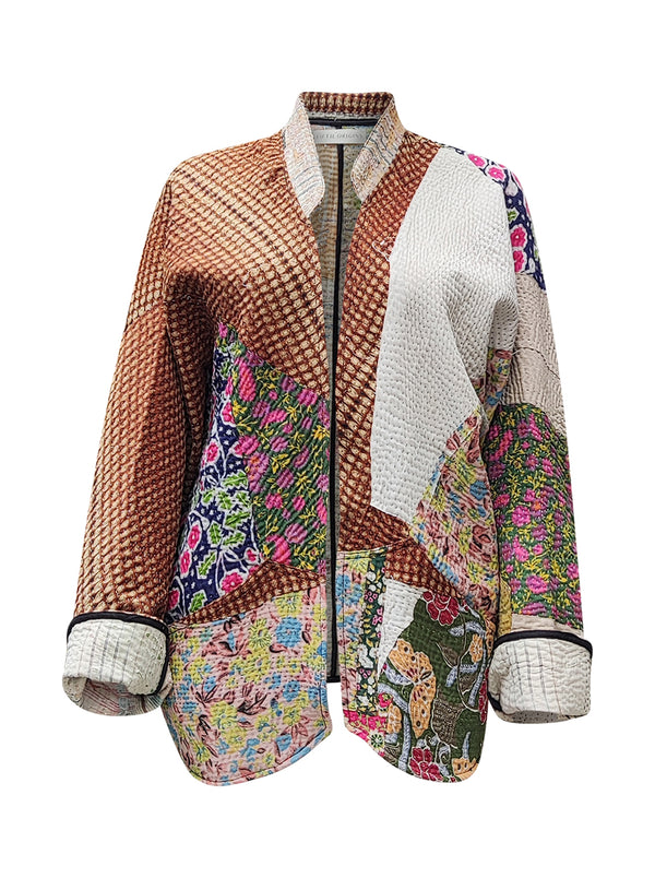 kantha vintage short jacket suresham