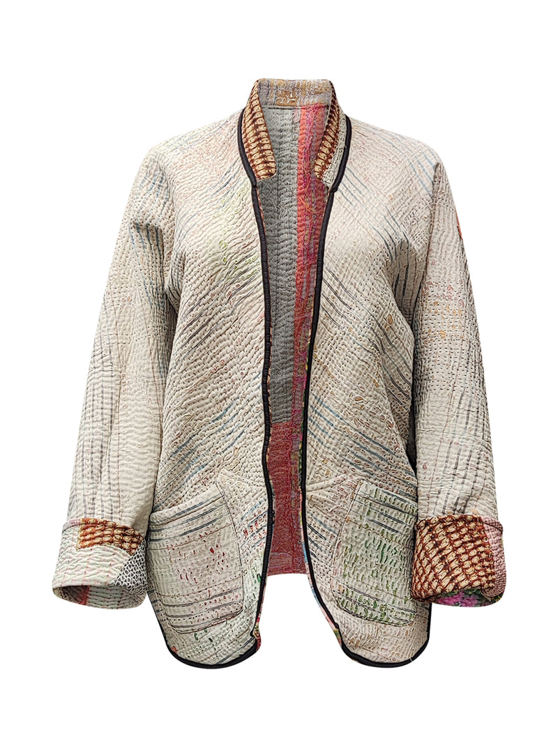 kantha vintage short jacket suresham