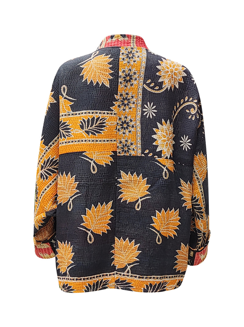 kantha vintage short jacket dravin