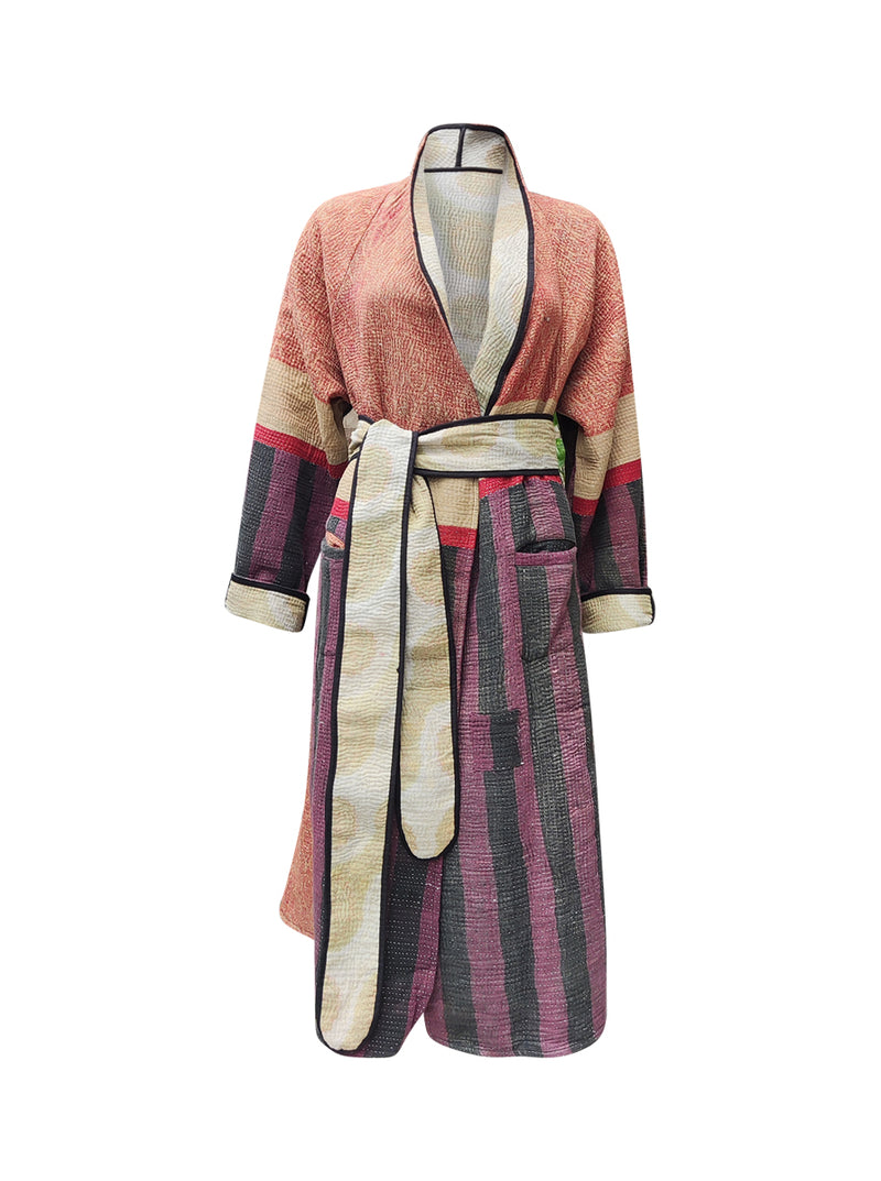 kantha vintage coat long jayantah