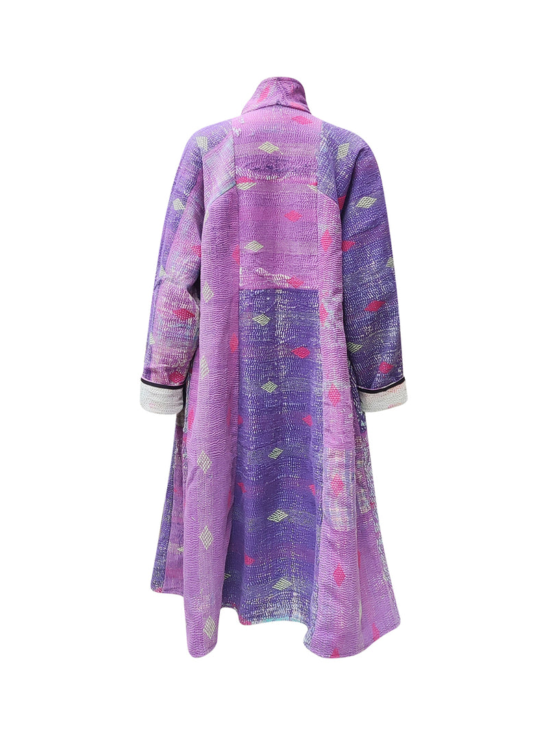 kantha vintage coat long gopal