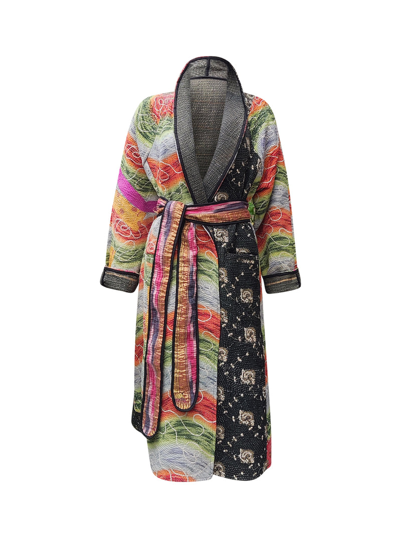 kantha vintage coat long balkrishna