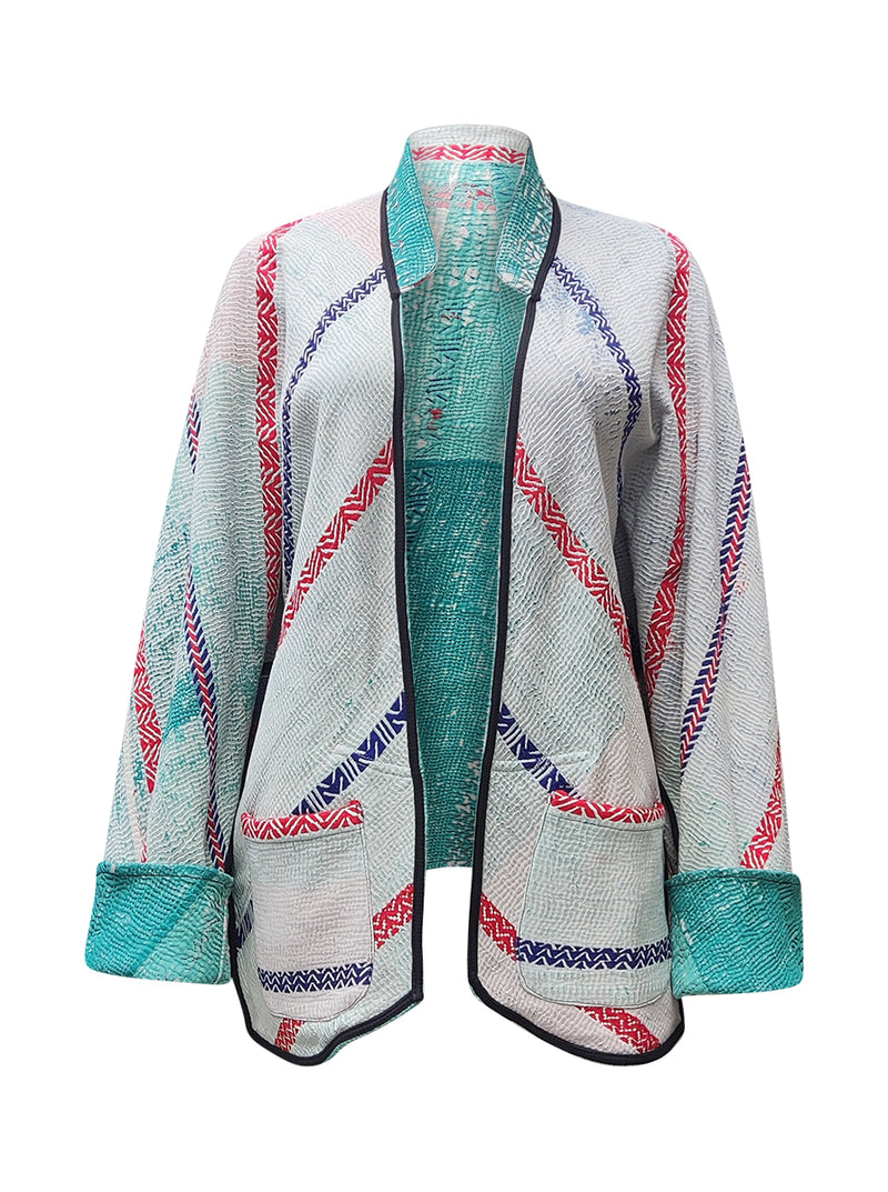 kantha vintage short jacket shrikanta