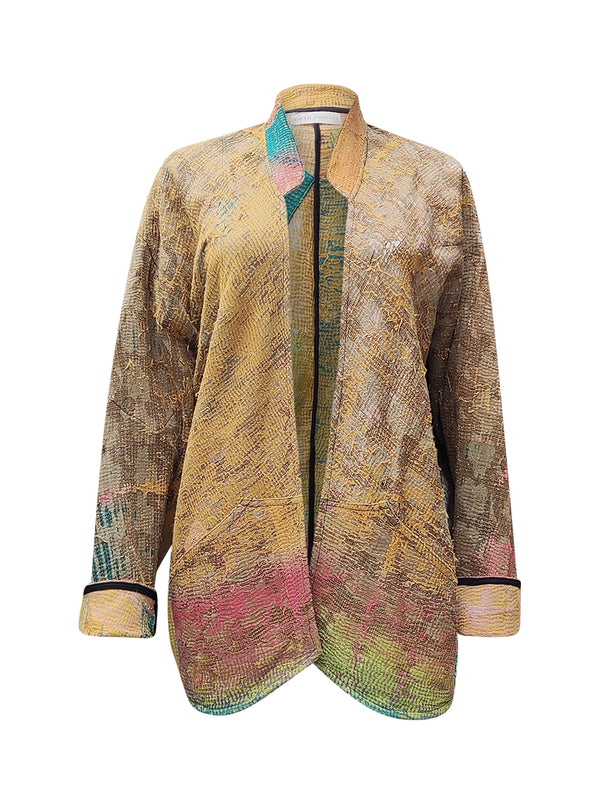 kantha vintage short jacket swargapati