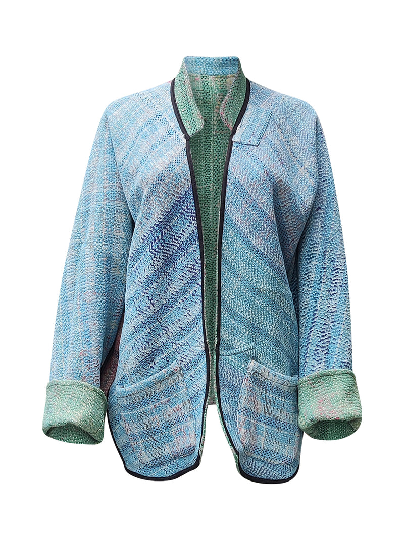 kantha vintage short jacket mukunda