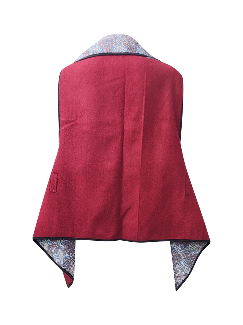 ReSaree felt cape ramika