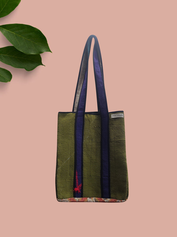 kantha vintage tote bag wahi