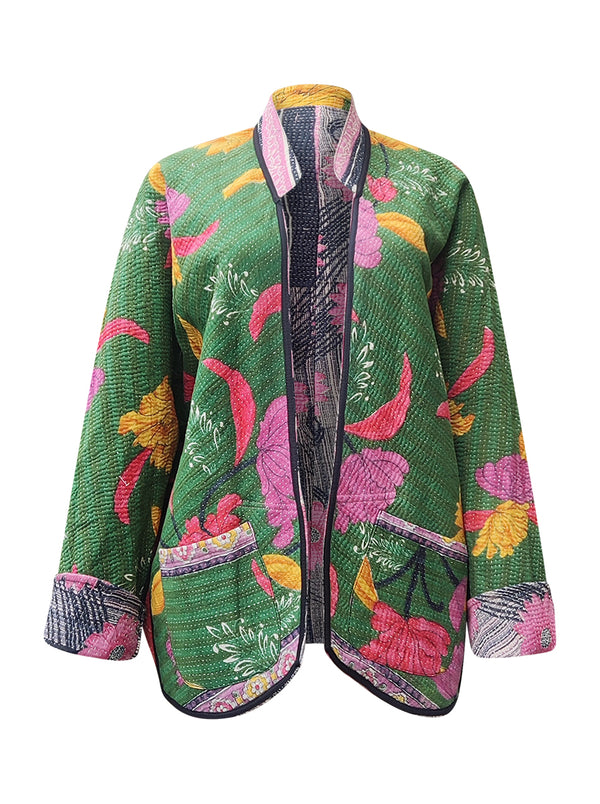 kantha vintage short jacket pihu