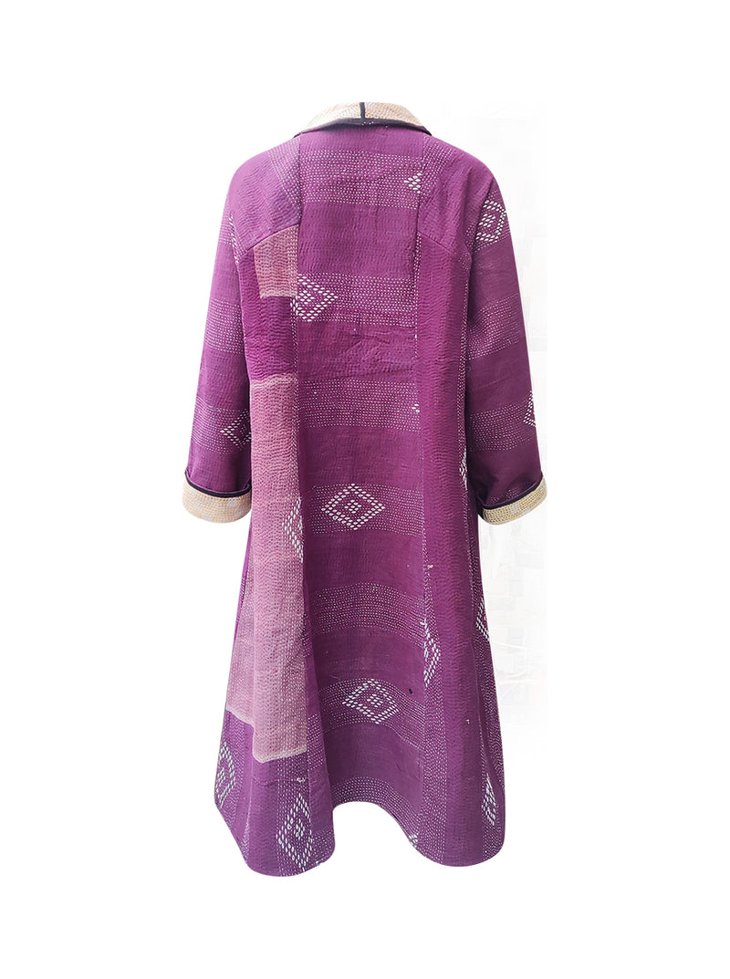 kantha vintage coat long divanshi