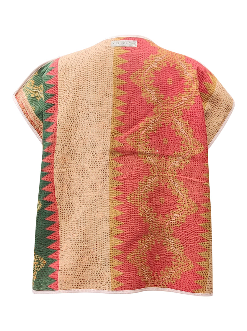 kantha reversible vest ishita