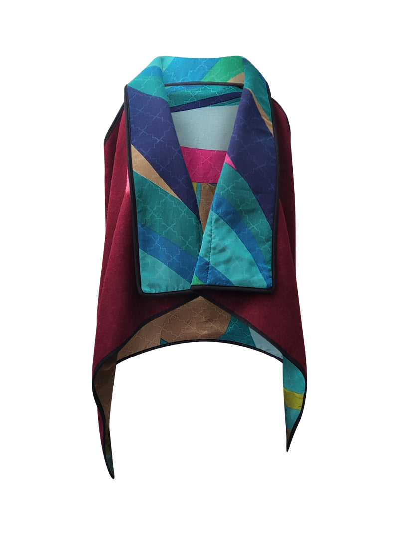 ReSaree felt cape radharani