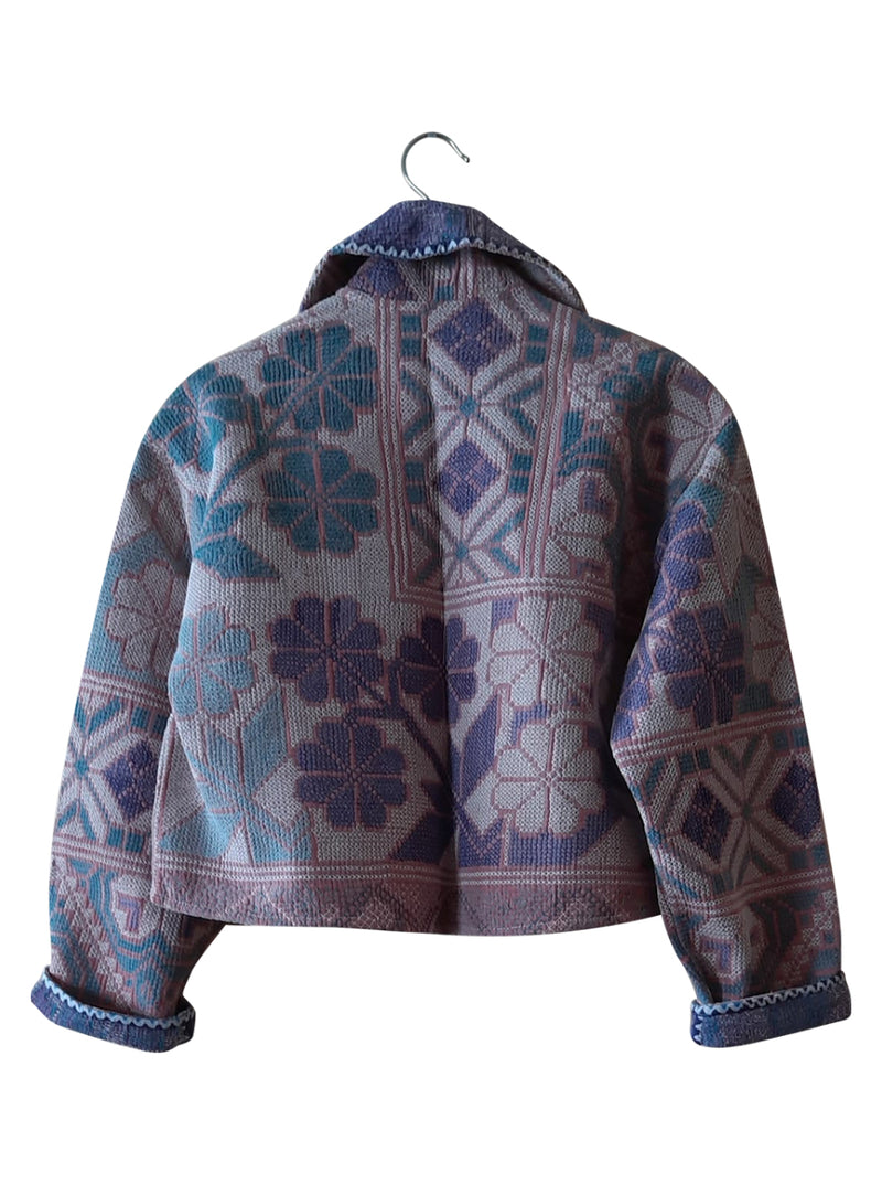 kantha vintage crop jacket ruchira (sonar)